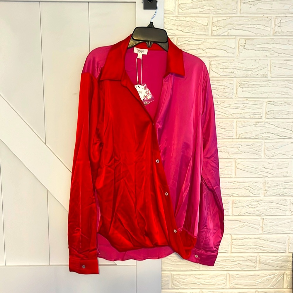 Boutique Color Block Top